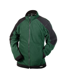 Dassy Kazan fleece vest Groen/zwart