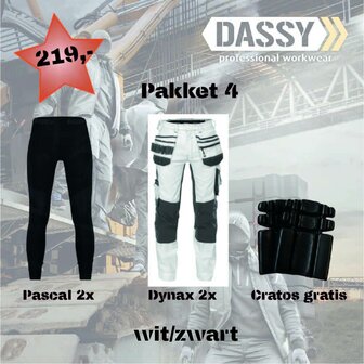 actiepakket 2+2 Dassy FLUX