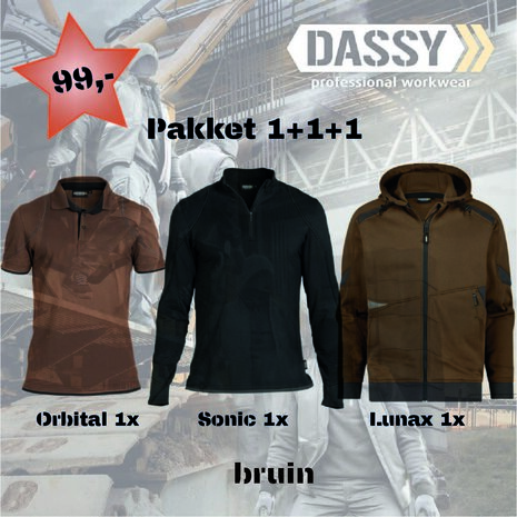 Dassy actiepakket 1+1+1
