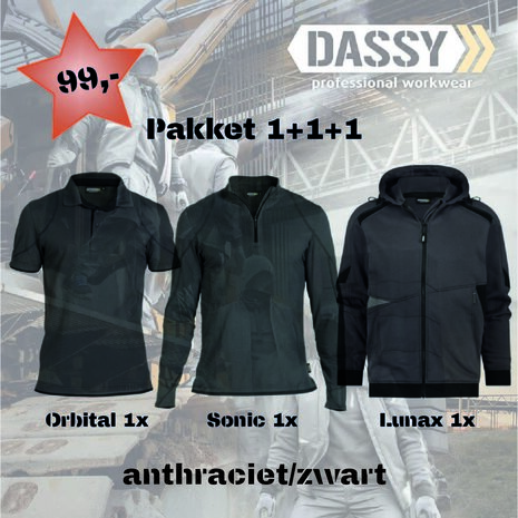 Dassy actiepakket 1+1+1
