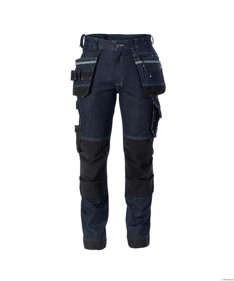 STRETCH HOLSTERZAKKENJEANS MET KNIEZAKKEN Dassy Melbourne