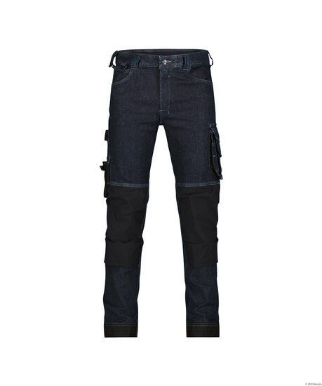 Dassy Kyoto stretch werkjeans met kniezakken