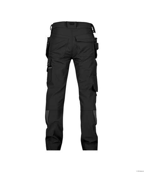 Dassy Matrix stretch stretch holsterzakkenbroek met kniezakken