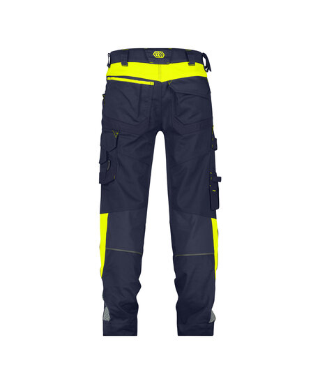 Dassy werkbroek Canton blauw achterkant