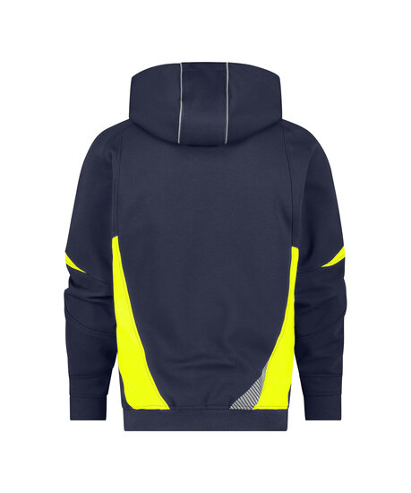 Dassy hoodie Santos blauw achterkant