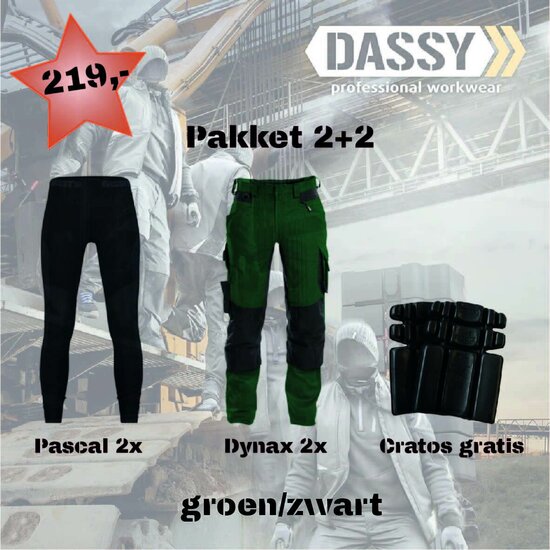 actiepakket 2+2 Dassy DYNAX