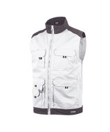 Dassy Faro bodywarmer Wit/grijs