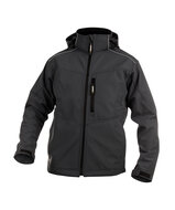 Dassy Tavira softshell jas Zwart