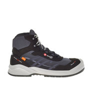 Sixton Tempra High Zwart Grijs S3 Werkschoenen