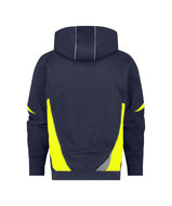 Dassy hoodie Santos blauw achterkant