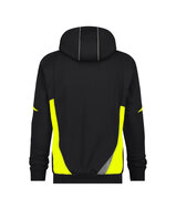 Dassy hoodie Santos zwart achterkant