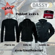 actiepakket 2+2+1 dassy